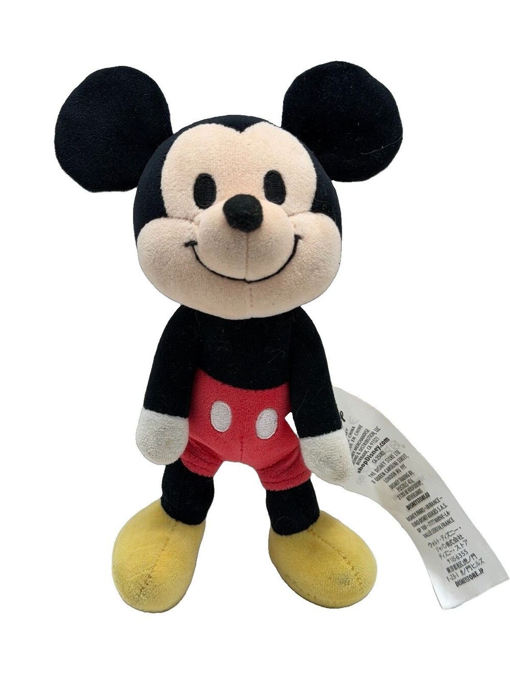 New Disney Parks NuiMOs Mickey Mouse Small Poseable Plush Doll 7" NWT